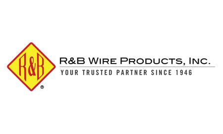 (Logo) R&B Wire Products is a diversified manufacturer of wire, tubular, poly, and vinyl bushel products serving the coin-laundry, healthcare, hospitality, laundry, janitorial supply, material handling, and car wash sectors.