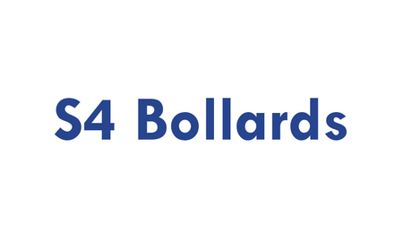 (S4 Bollards Logo) Bollards are manufactured from carbon steel with your choice of over 200+ powder coat colors and multiple cap styles. Stainless steel is also available in Type 304 or Type 316 for harsher environments.
