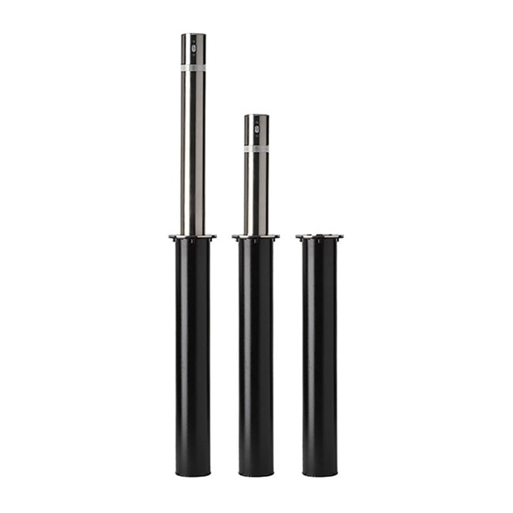 Stainless Steel Retractable Bollard - 316 Grade Steel, 35.5