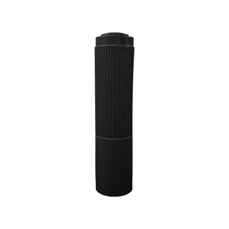 Ribbed Decorative Bollard Covers for 10 Inch Pipe - S4 Bollards