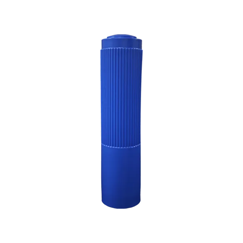 Ribbed Decorative Bollard Covers for 10 Inch Pipe - S4 Bollards