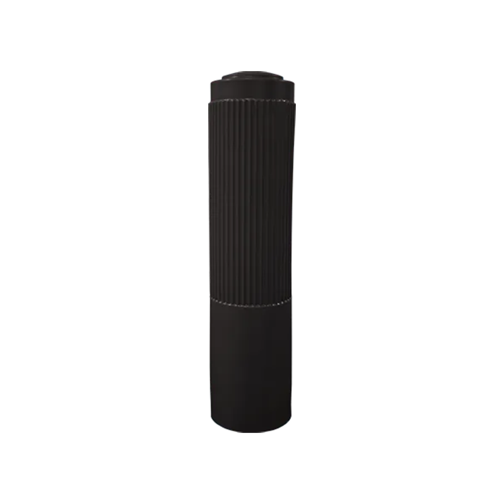 Ribbed Decorative Bollard Covers for 10 Inch Pipe - S4 Bollards
