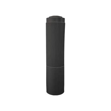 Ribbed Decorative Bollard Covers for 10 Inch Pipe - S4 Bollards