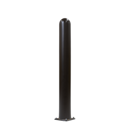 Brown Steel Bollard and Cover