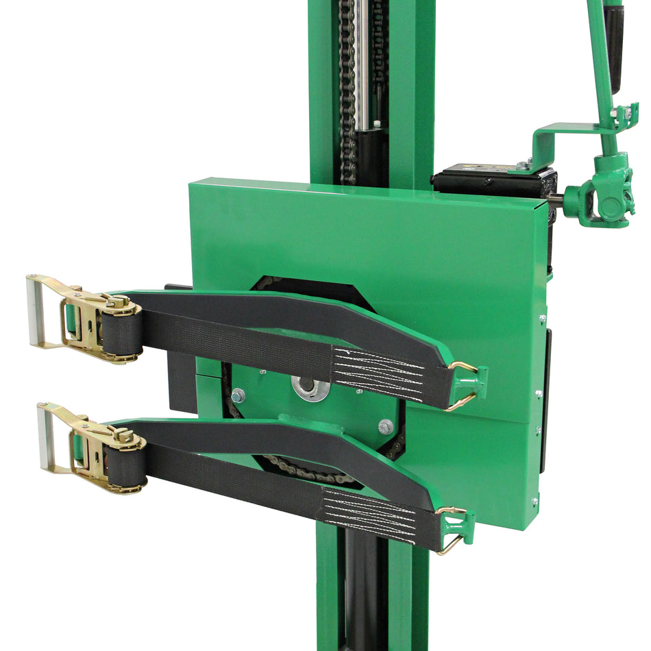Valley Craft Drum Rotator Attachment for Steel Universal Lifts & Stackers