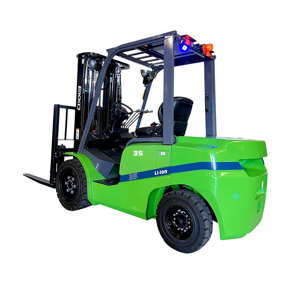 EKKO EK35GT-Li 7000 lb Lithium Forklift with 185in Lift and Side Shift