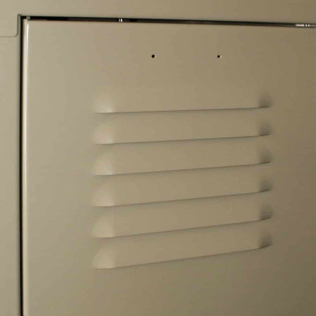 Single Tier Standard Metal Locker 3 Wide - Lyon