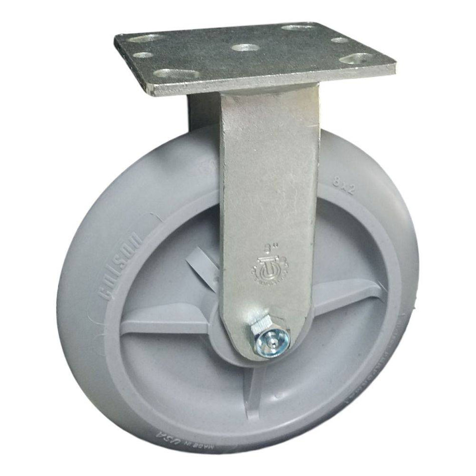8" x 2" Colson Performa Wheel Rigid Caster - 600 lbs. Capacity - Colson