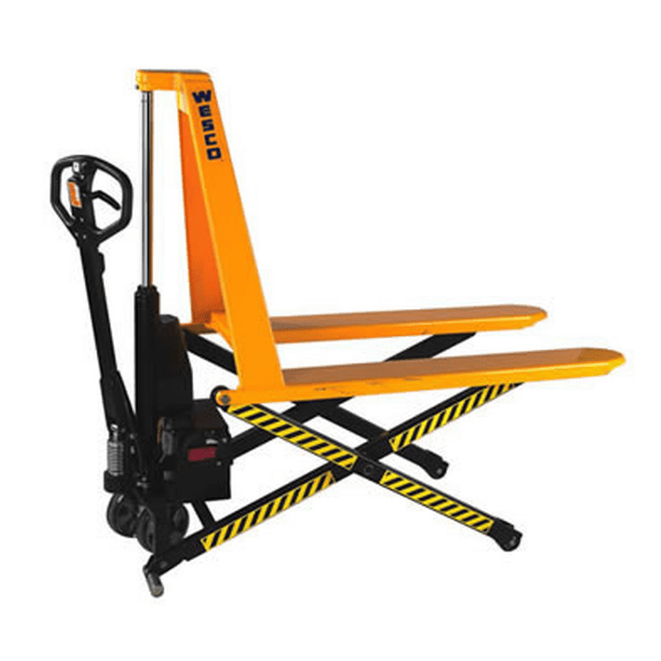 Wesco Manual High Lift Pallet Jack 27 x 44.5 - Wesco