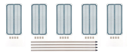 MetroMax i 5-Shelf Plastic Industrial Shelving Starter Unit - Metro