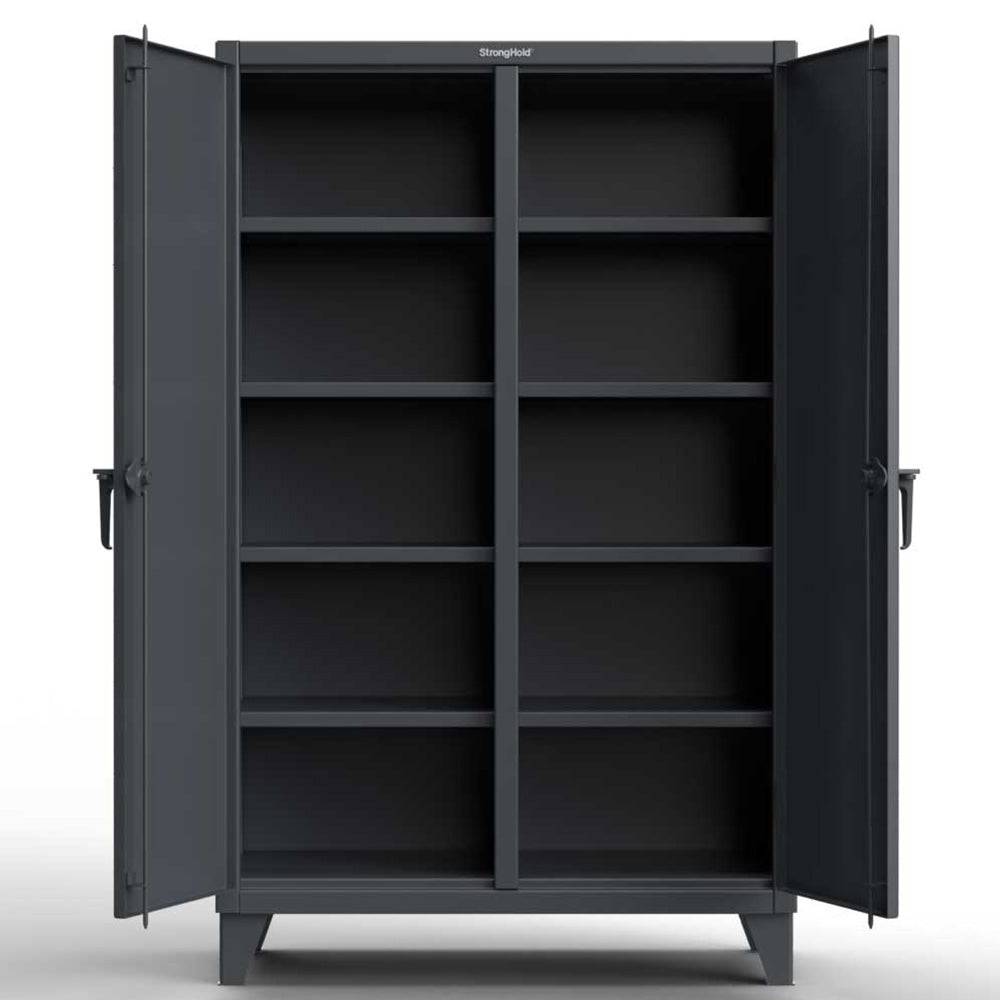 Extreme Duty 12 GA Double Shift Cabinet with 6 Shelves - 72 In. W x 24 ...