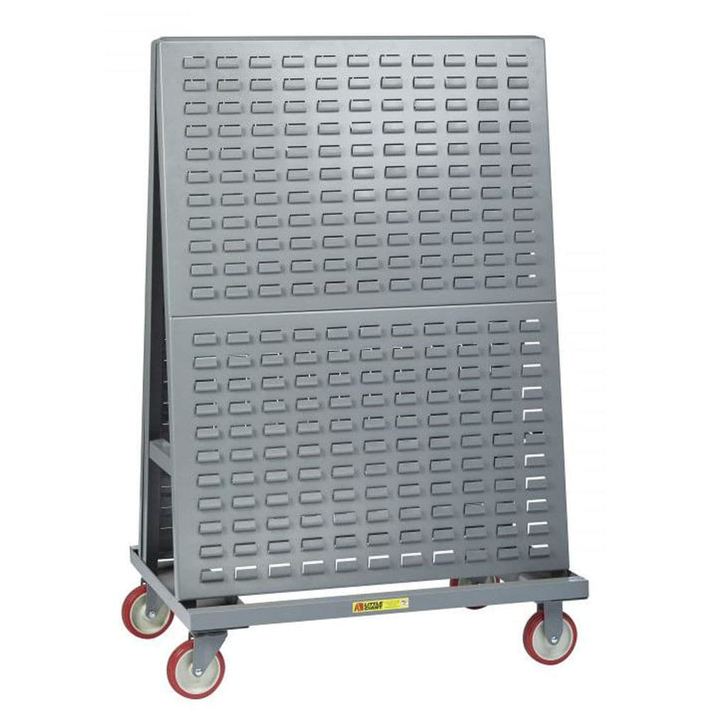 Valley Craft, Bin Tool A-Frame Cart, Louvered Panels, Total