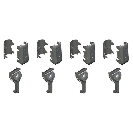 Metro SAKITA2 Replacement Kit for Super Adjustable Super Erecta Industrial Wire Shelving, Pack of 4 - Metro