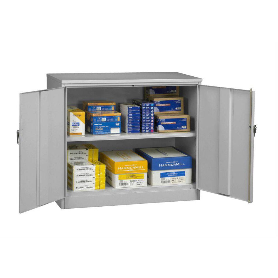 Jumbo Counter High Cabinet (Unassembled) 48"W x 18"D x 42"H - Tennsco