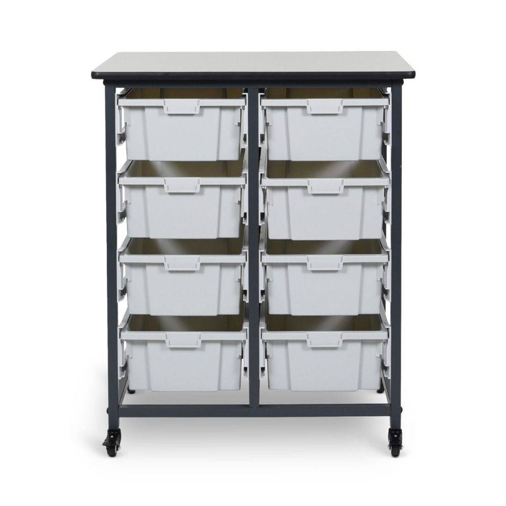 Mobile Bin Storage Unit (Large Bins) - Luxor