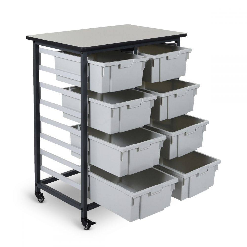 Mobile Bin Storage Unit (Large Bins) - Luxor