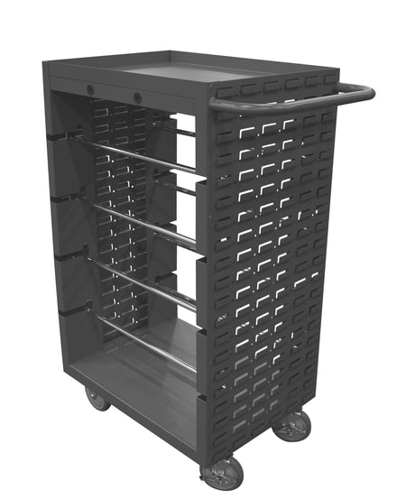 Mobile Wire Spool Cart, 8 Wire Rods - Durham