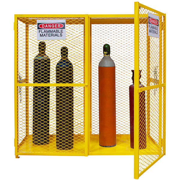 The Importance of Gas Cylinder Storage Units with Labeled Compartments ...