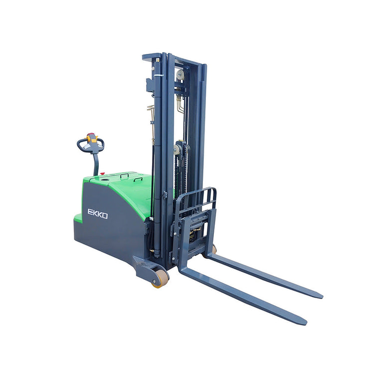 Comparing Ekko Electric Walkie Stackers to Traditional Warehouse Equipment