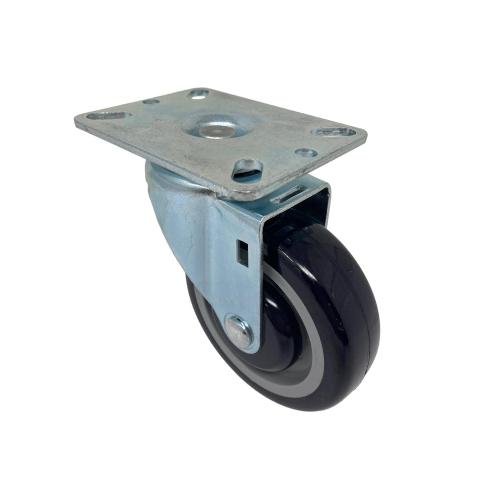 4" x 1-1/4" Poly-Pro Light/Medium Duty Swivel Caster