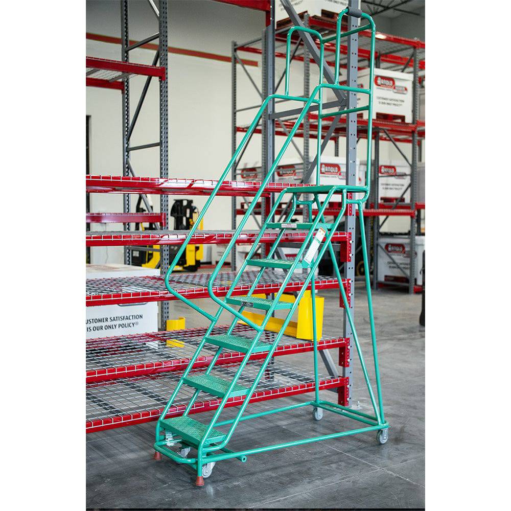Standard Rolastair Rolling Ladder - 20in Top Width - Wildeck