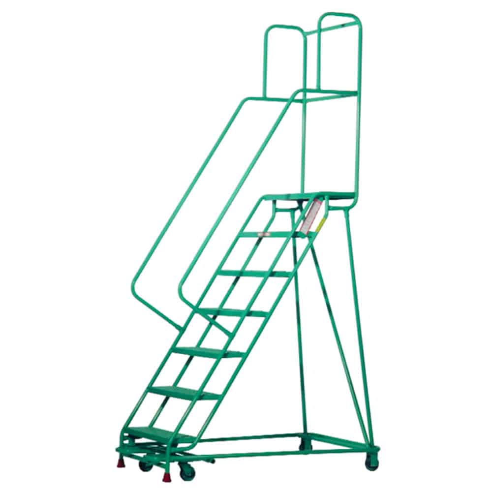 Standard Rolastair Rolling Ladder - 26in Top Width - Wildeck