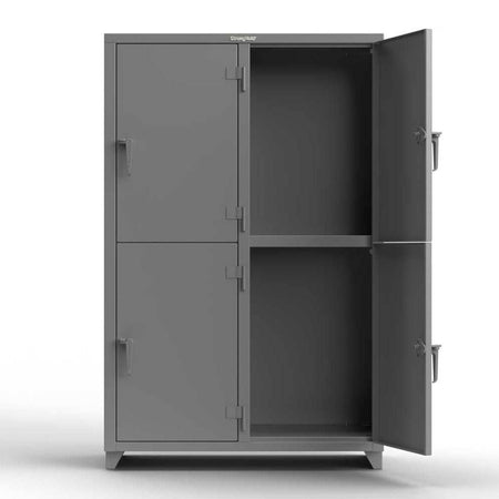 Extra Heavy Duty 14 GA Double-Tier Locker - Strong Hold