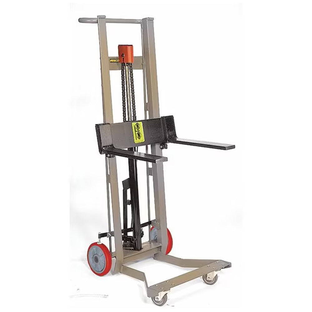 pedal lift Four-Wheeled Hydraulic Pedalift Jack with Foot Pump, 750 lb Capacity – Source 4 Industries