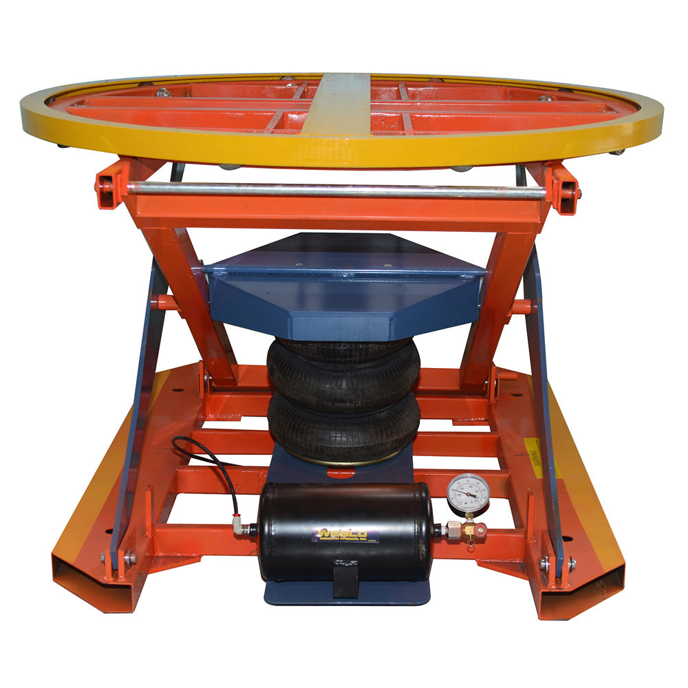 Pneumatic Level Loader Pneumatic Pallet Leveler with 4500 lb Capacity – Source 4 Industries