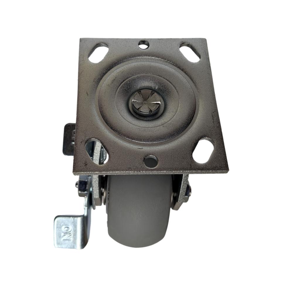 4" x 2" Colson Performa Swivel Caster w/ Top Lock Brake - 500 lbs. Cap. - Colson
