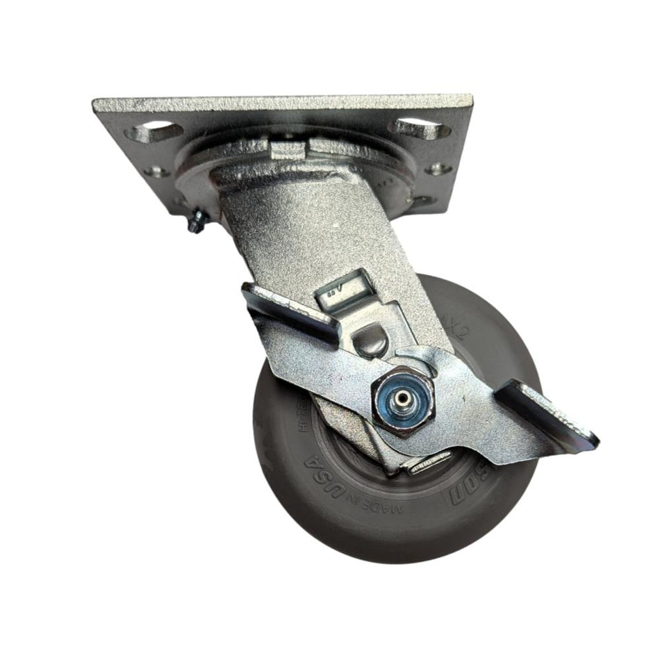 4" x 2" Colson Performa Swivel Caster w/ Top Lock Brake - 500 lbs. Cap. - Colson