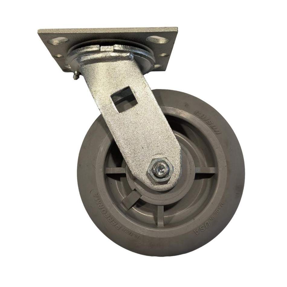 6" x 2" Colson Performa Wheel Swivel Caster 450 lbs. Capacity