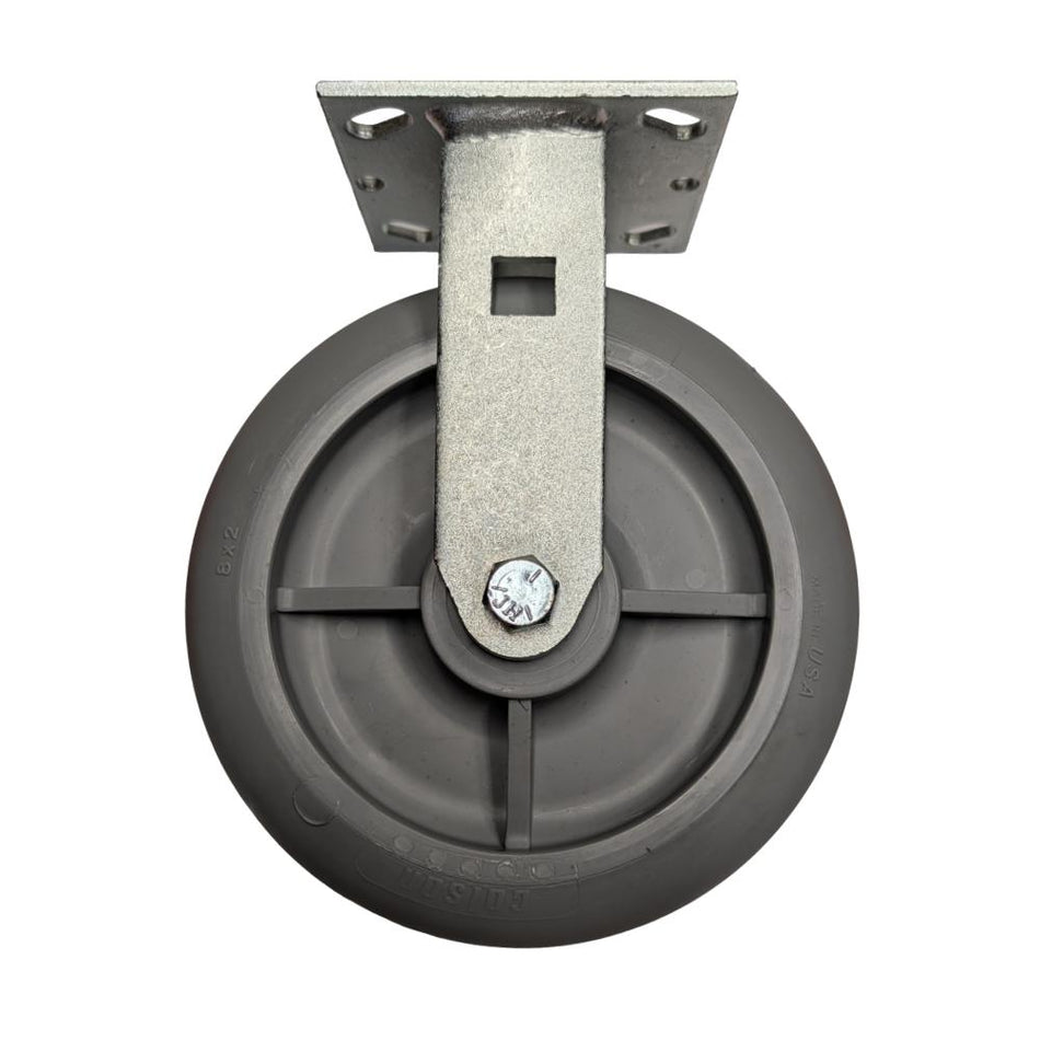 8" x 2" Colson Performa Wheel Rigid Caster - 600 lbs. Capacity