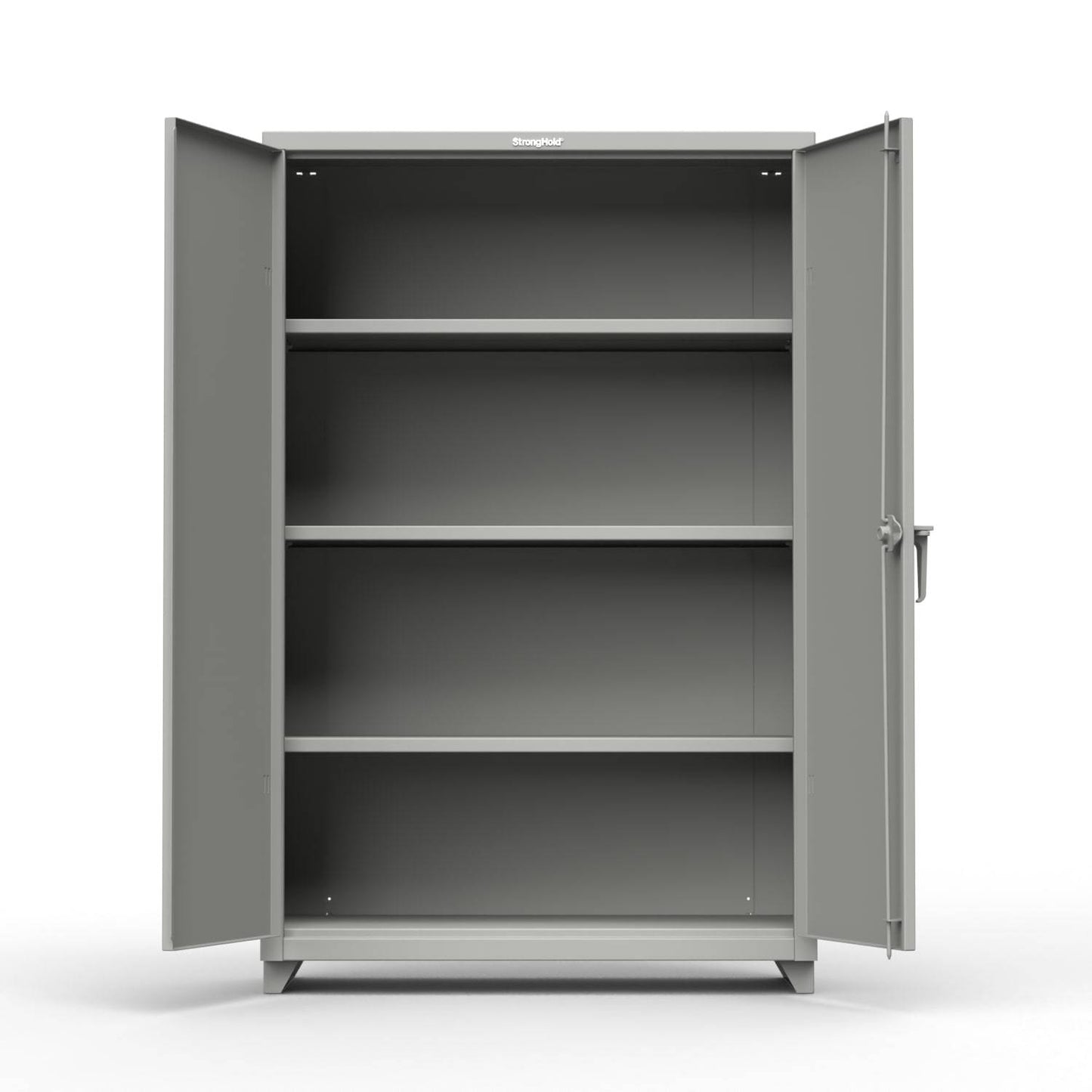 Extra Heavy Duty 14 GA Cabinet with 5 Shelves - Strong Hold