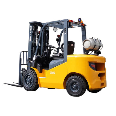EKKO Liquid Propane 4 Wheel Forklift - 6000-7000 lbs Capacity - Ekko Lifts