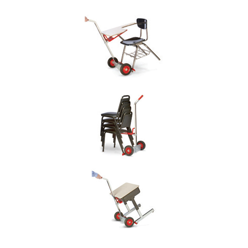 Student Desk Hand Truck - 200 lb Capacity