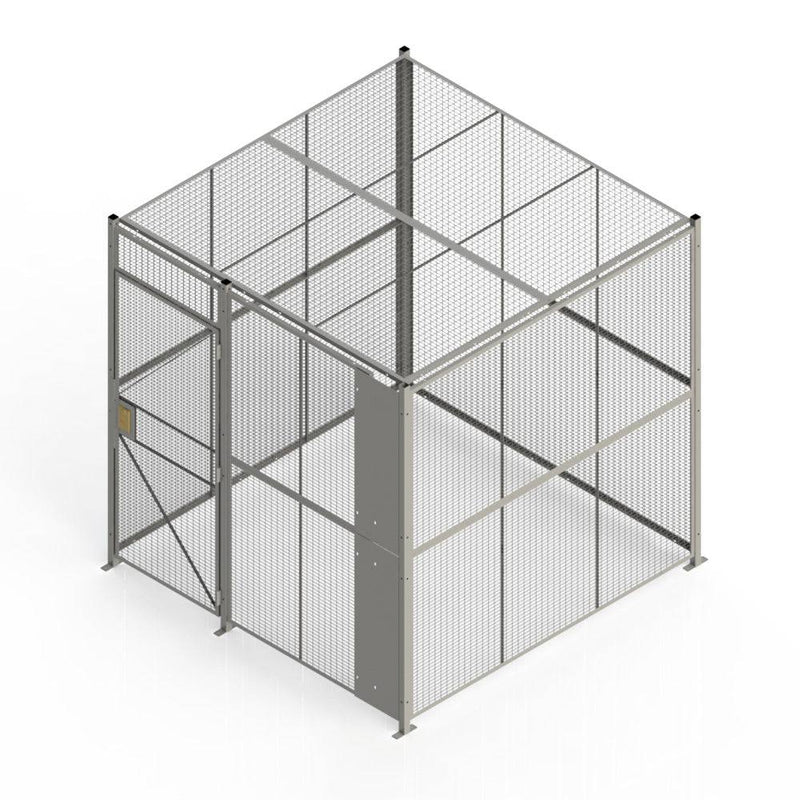 840 Spec Woven Wire Kits - 4 Sided Partition Cage - WireCrafters
