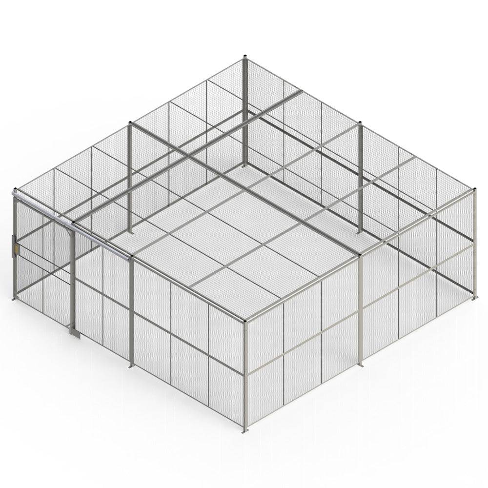 840 Spec Woven Wire Kits - 4 Sided Partition Cage - WireCrafters