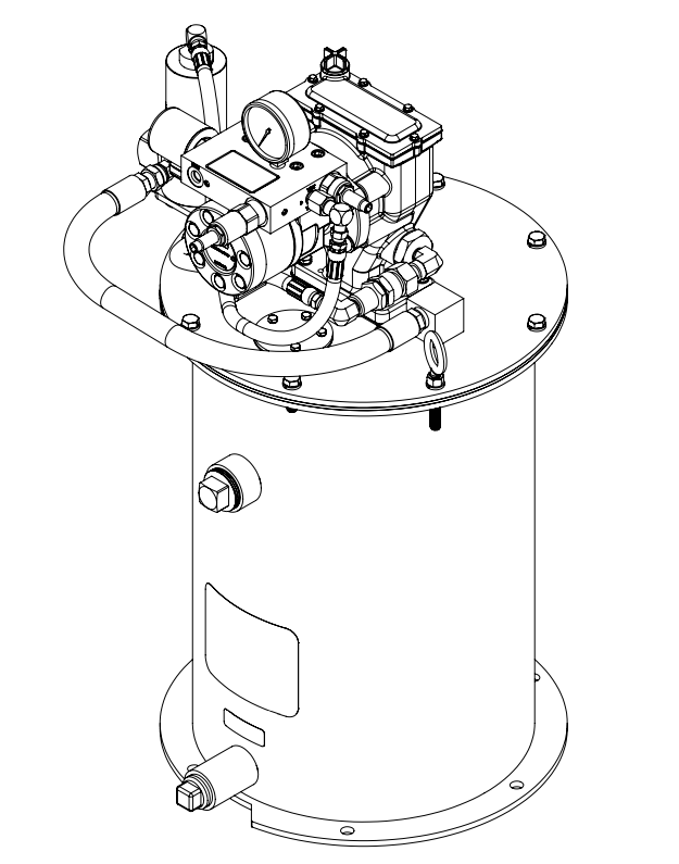 FlowMaster II Pump and Bucket 60 lb.
