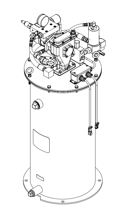 FlowMaster II Pump and Bucket 120 lb.