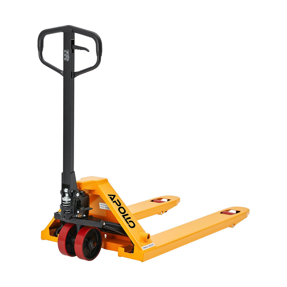 Deluxe High Quality Manual Hydraulic Pallet Jack - 5,500 lbs Capacity