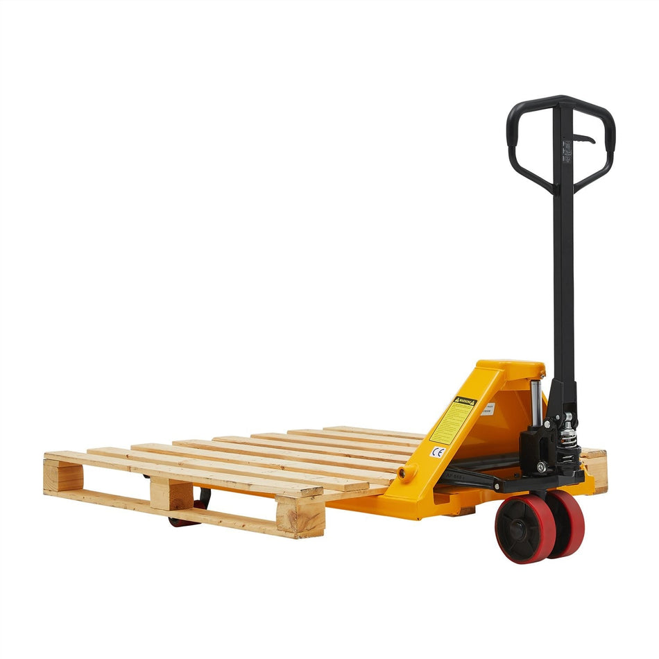 Deluxe High Quality Manual Hydraulic Pallet Jack - 5,500 lbs Capacity