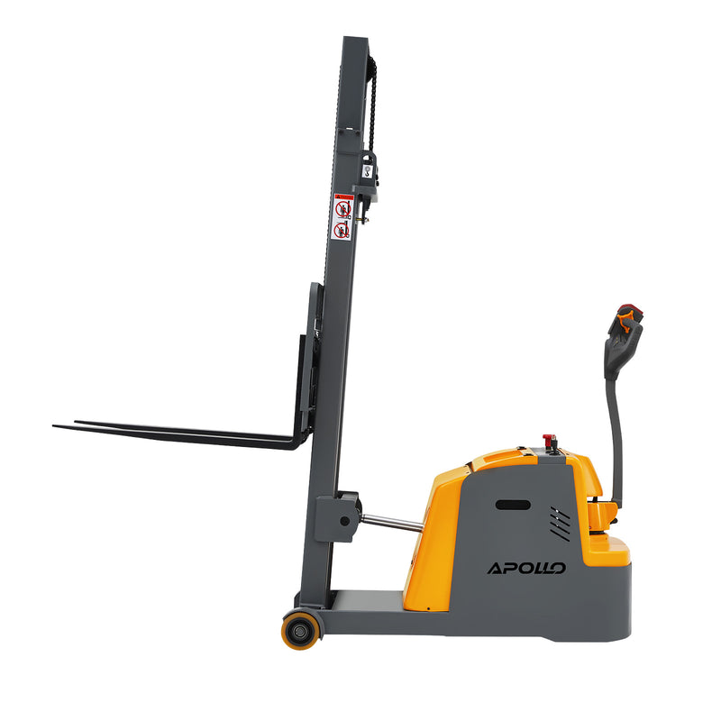 Counterbalanced Electric Stacker, 1,200-3,300 lbs Capacity