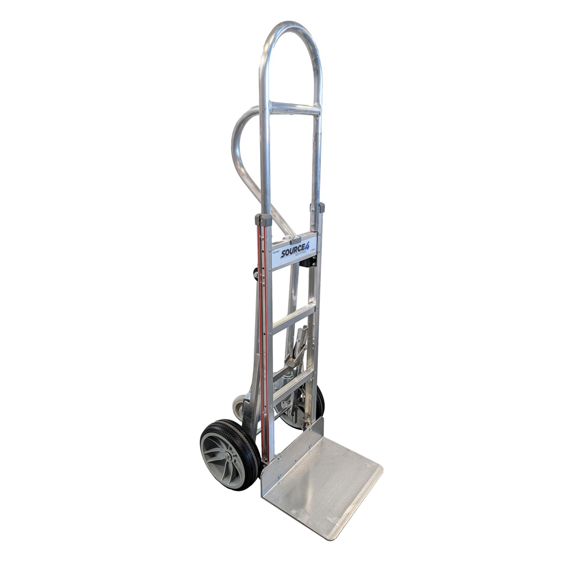 B&P Aluminum Hand Truck 60" w/ 4th Wheel Attachment - 600lb Capacity additional view