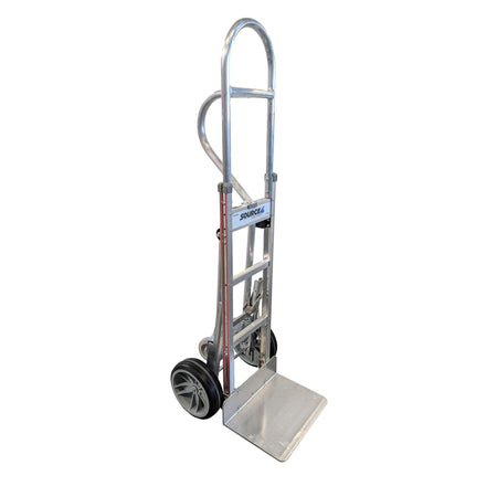 B&P Aluminum Hand Truck 60" w/ 4th Wheel Attachment - 600lb Capacity additional view