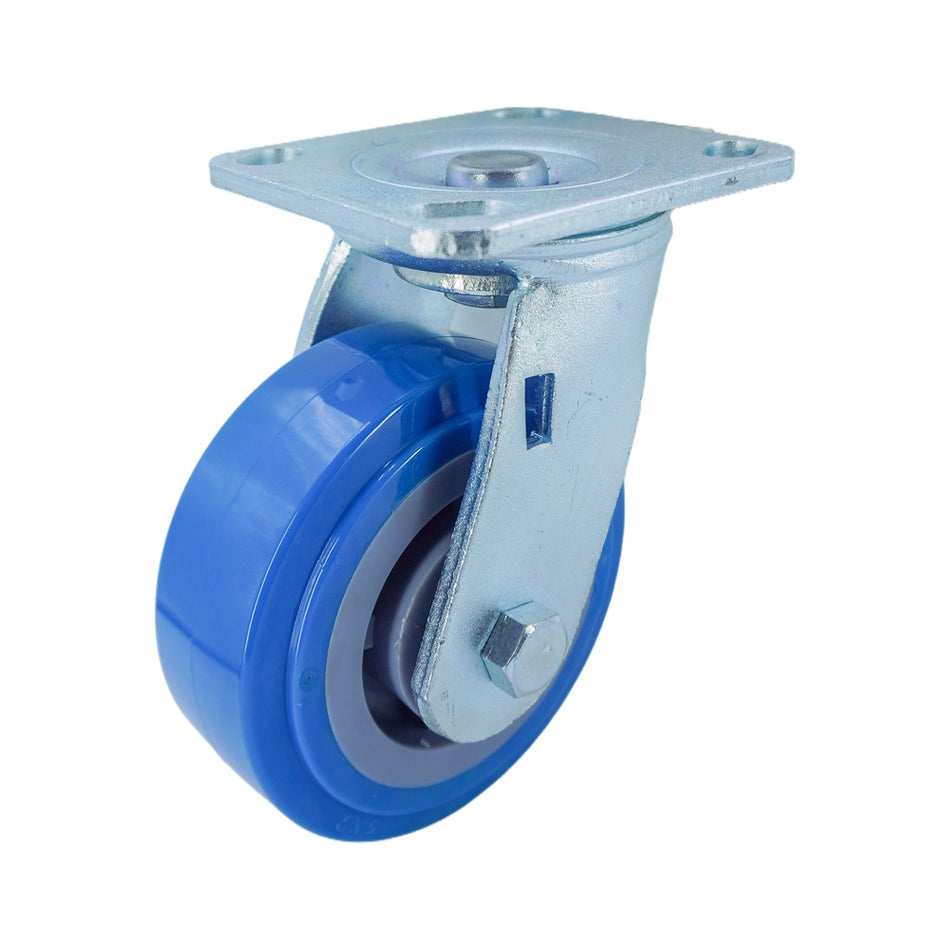 5in x 2in PU Top Plate Swivel Caster - 772 lbs