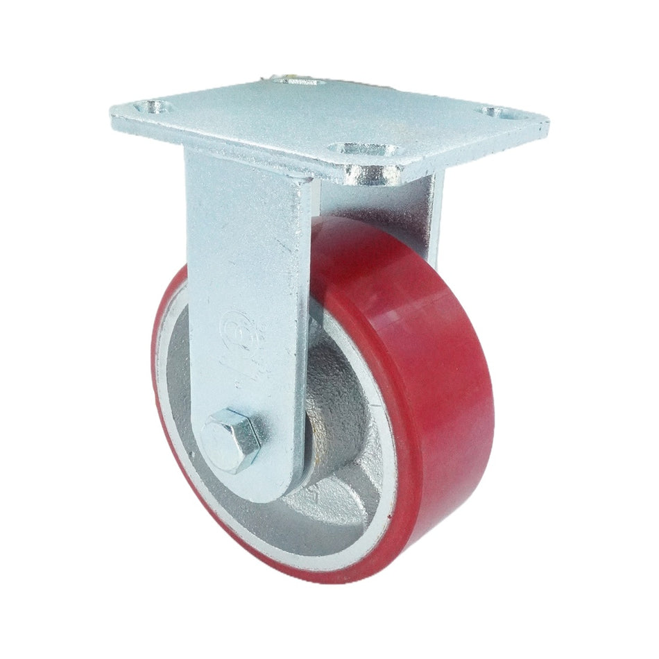 5in x 2in PU (Iron Core) Top Plate Rigid - 772 lbs