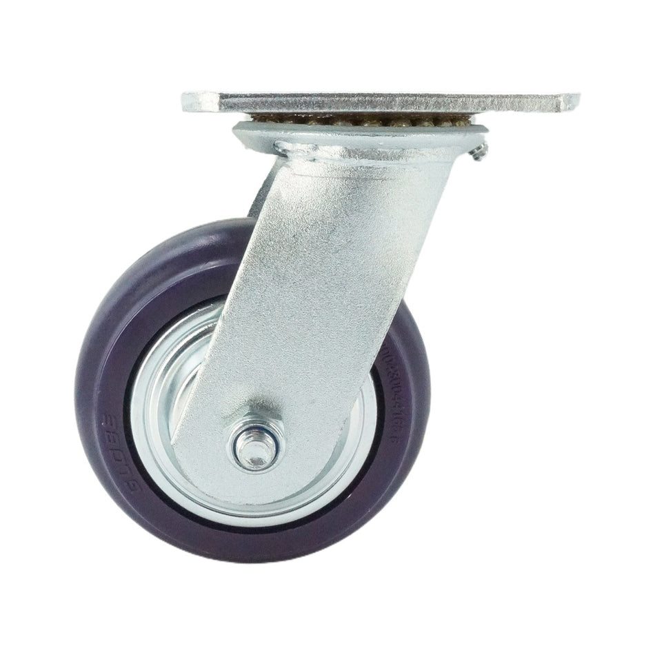 5in x 2in Nylon Top Plate Swivel Caster - 772 lbs