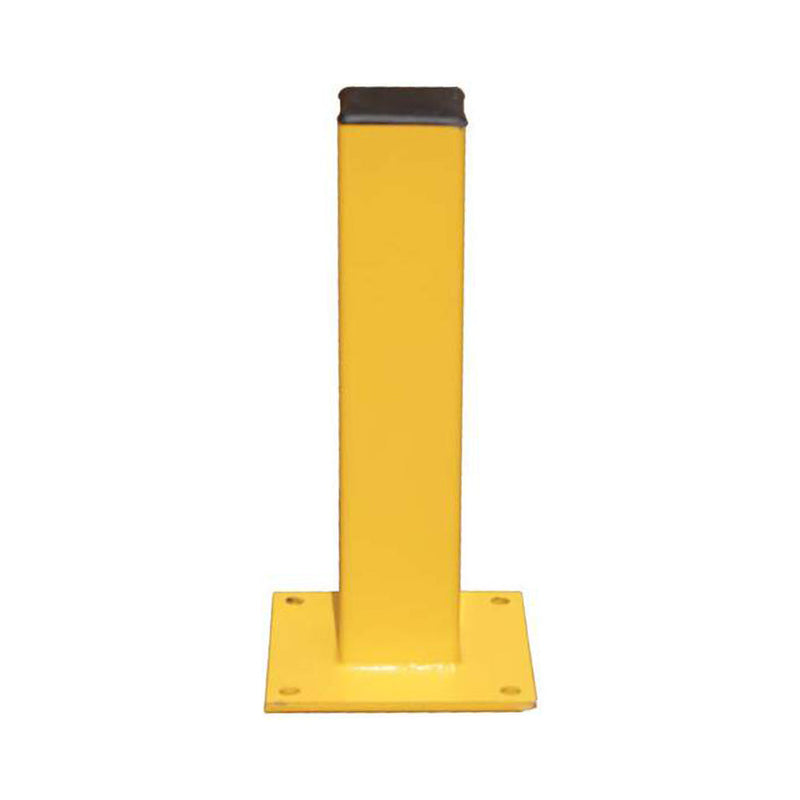 Square Tube Safety Bollards - High Visibility, Durable Steel Construction - Meco-Omaha