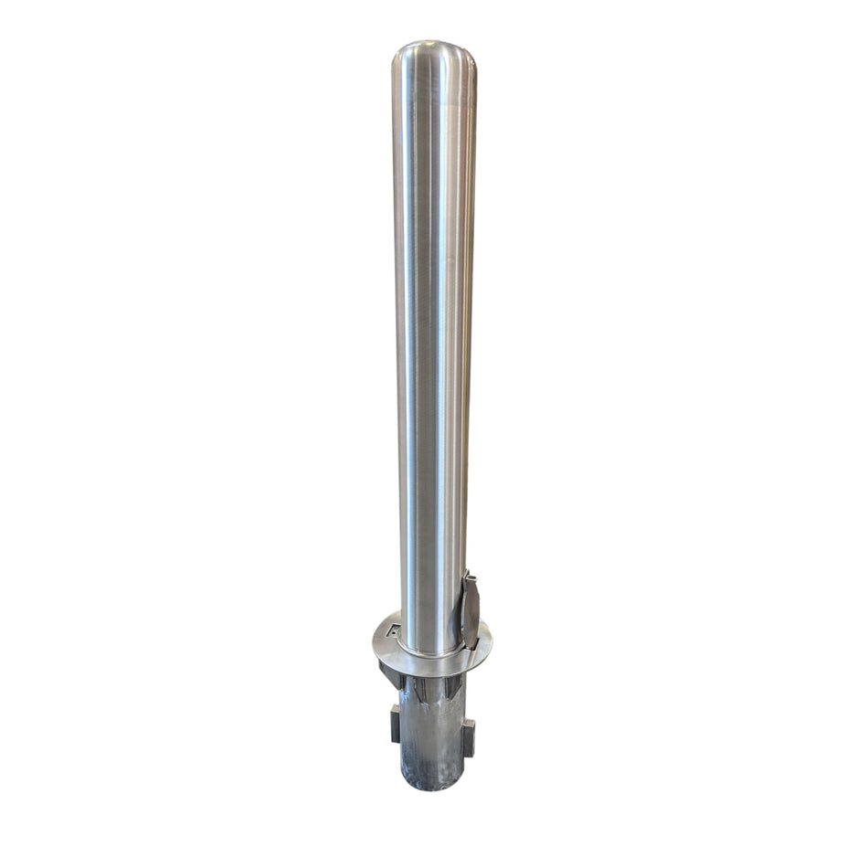 4" x 36" Removable Stainless Steel Bollard